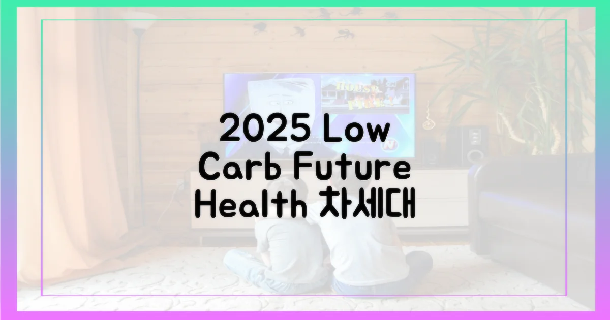 2025년, 저탄고지의 미래