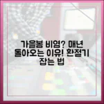 [전문가 칼럼] 환절기 비염, 왜 매년 가을/봄마다 재발할까?