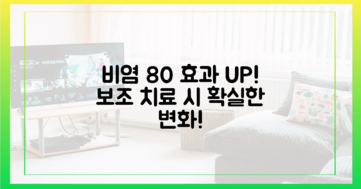 비염 환자 80%, 보조 치료 병행 시 효과 증대