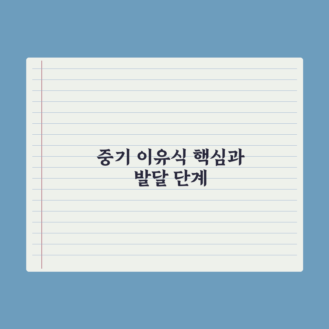 중기 이유식(7~9개월) 식단과 레시피 완벽가이드: 전문가가 검증한 5단계 핵심 구성